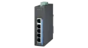 Switch Ethernet no administrable 5 Puertos para montaje en riel Advantech