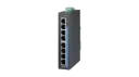 Switch Ethernet no administrable 8 Puertos para montaje en riel Advantech