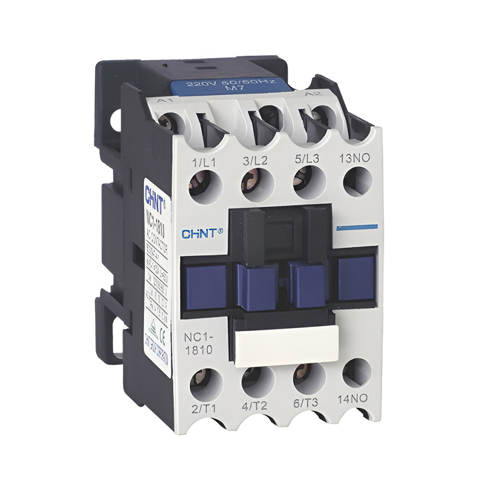 Contactor CHINT-220V   18A   5.5HP-220V/12HP-440V