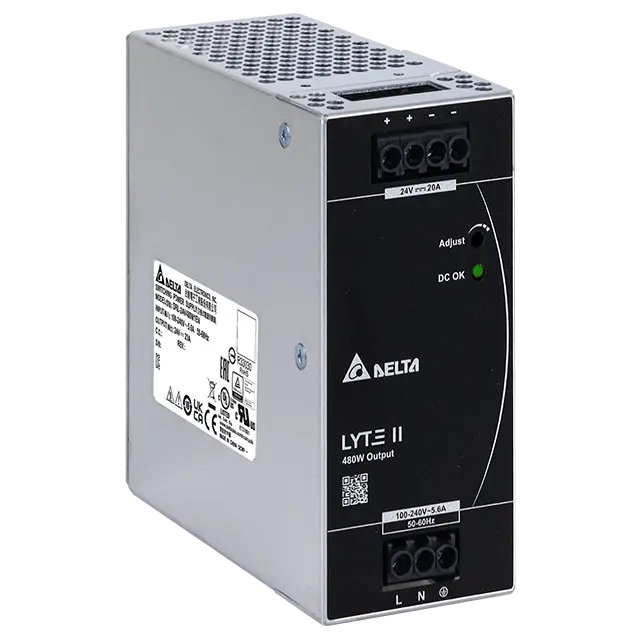 Fuente de alimentación Delta DRL-24V480W1EN In: 90-264VAC Out: 24VDC - 20A