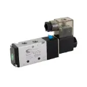 Electrovalvula monoestable 5/2 1/8" 220VAC serie 200 4V210-06 AC220 VPC