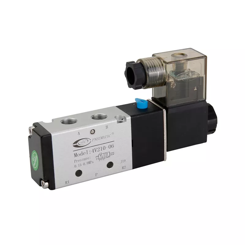 [4V210-06 DC24] Electrovalvula monoestable 5/2 1/8" 24VDC serie 200 4V210-06 DC24 VPC