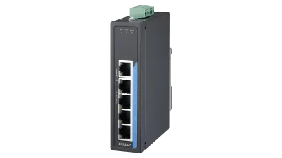 Switch Ethernet no administrable 5 Puertos para montaje en riel Advantech