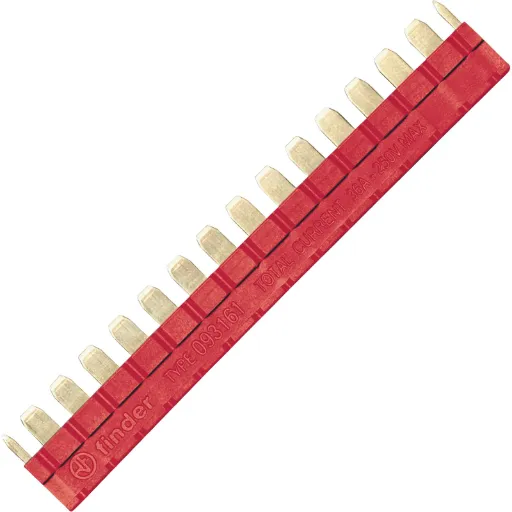 PUENTE DE 16 TERMINALES P/SERIE 39X1 COLOR ROJO  093161 FINDER