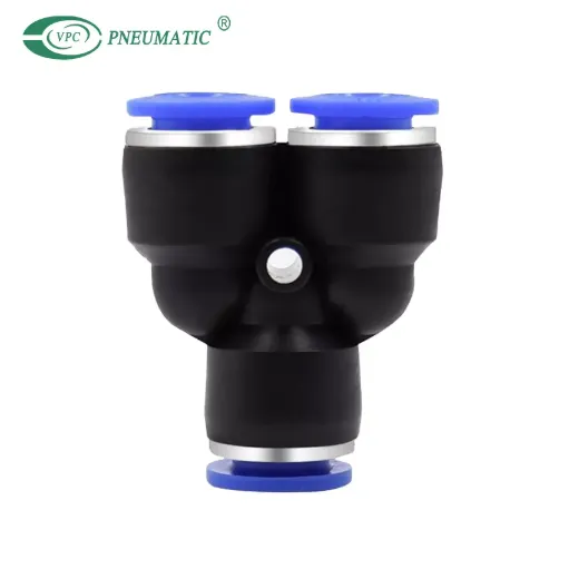 Conector Y Plastico manguera 8