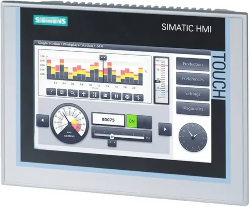 Comfort panel TP1200, TFT de 12" a color 6AV2124-0MC01-0AX0 Siemens