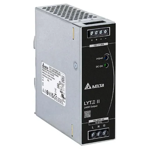 FUENTE DE ALIMENTACION DELTA DRL-24V240W1EN In: 90-264VAC Out: 24VDC - 10A